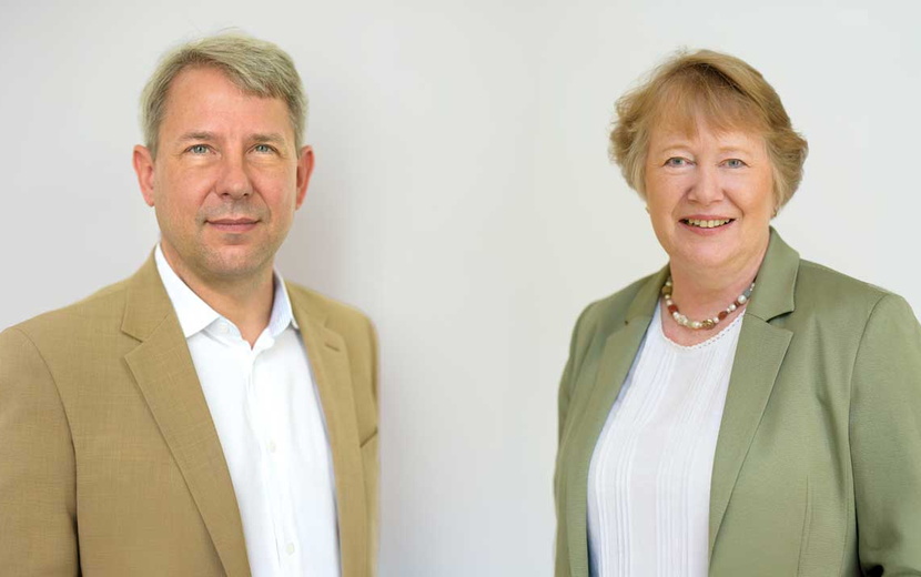Niels Pinkwart und Doris Weßels